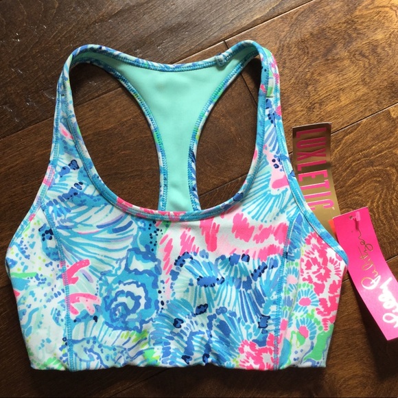 lilly pulitzer sports bra
